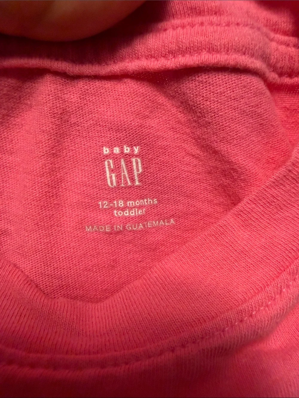 GAP Pink Long-Sleeve Kids Top with Grinch characters, Twin Girls